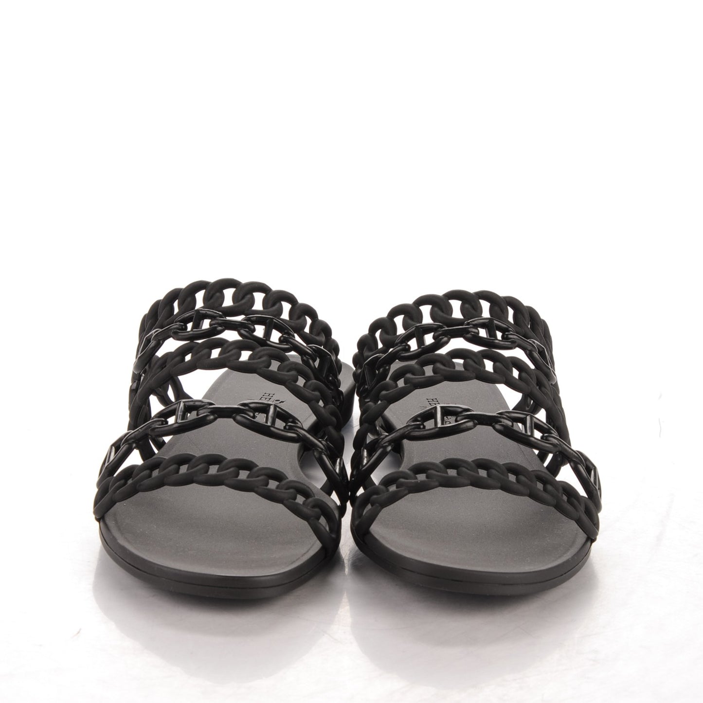 Chaine d'Ancre Nude Sandals 37 Black