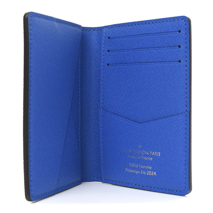 Louis Vuitton Damier Pop Pocket Organizer Blue 5 of 7
