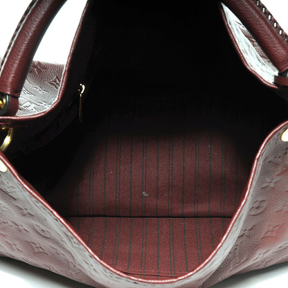 Louis Vuitton Empreinte Artsy MM Flamme 7 of 7
