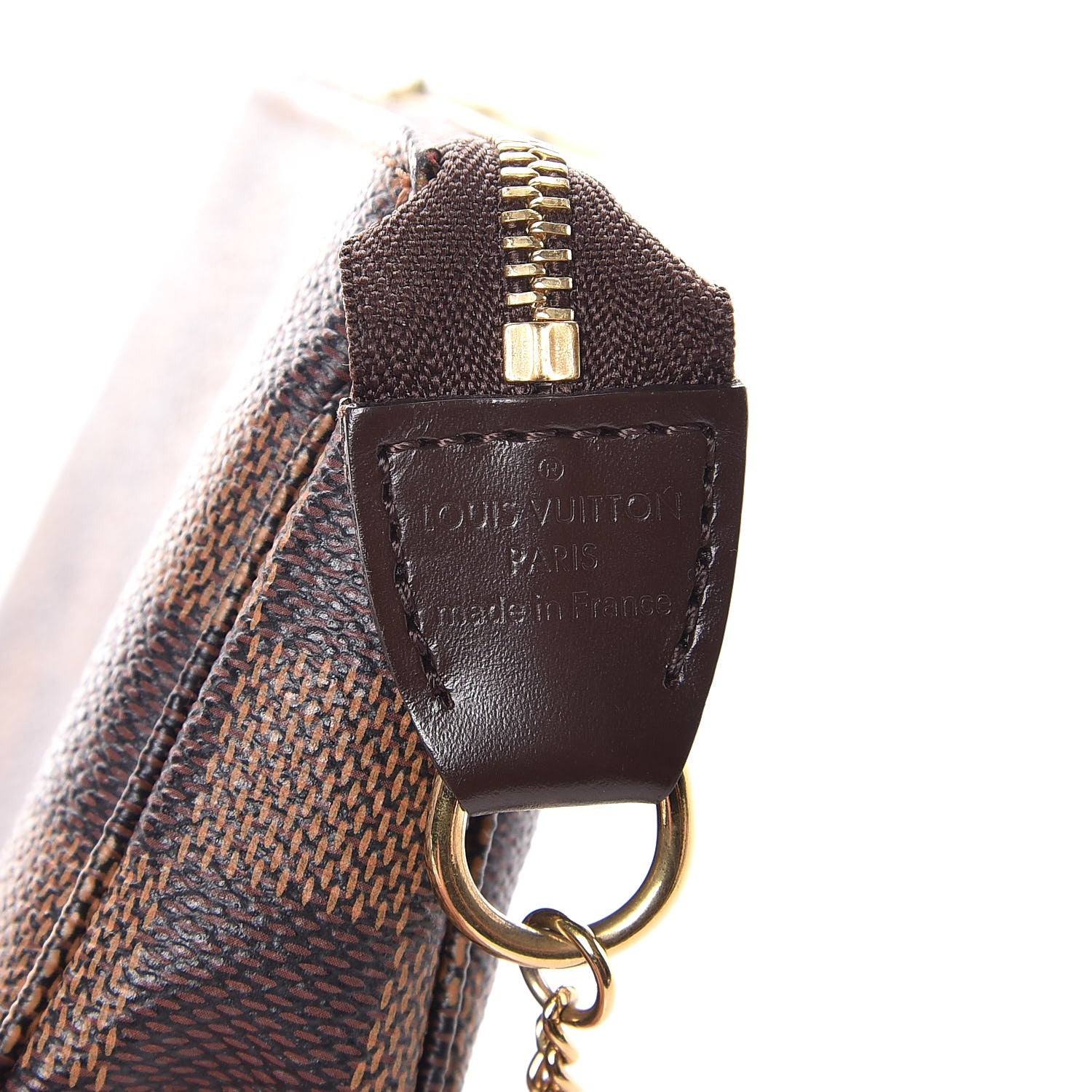 Louis Vuitton Damier Ebene Mini Pochette Accessories 6 of 7