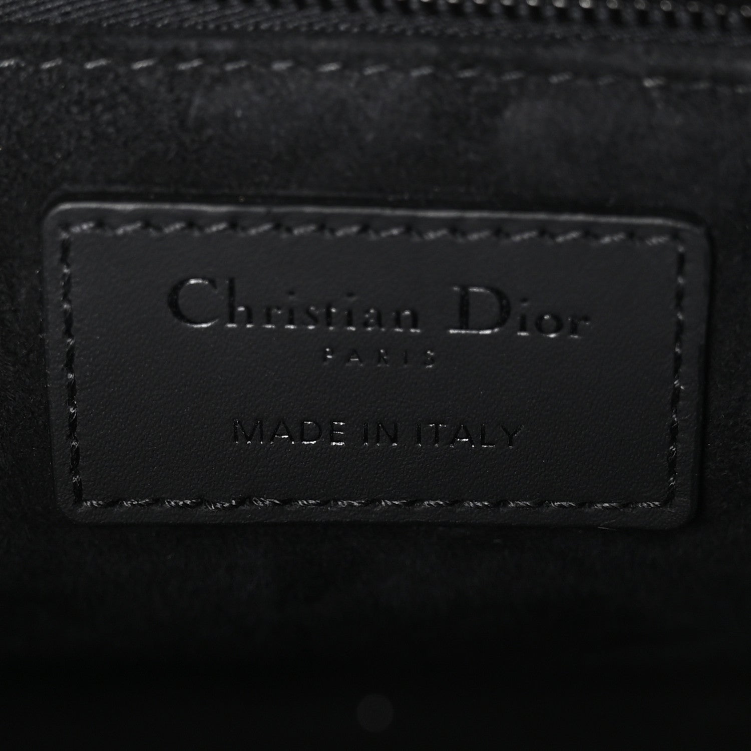 Christian Dior Ultra Matte Calfskin Cannage Medium Lady Dior Black Black 6 of 10