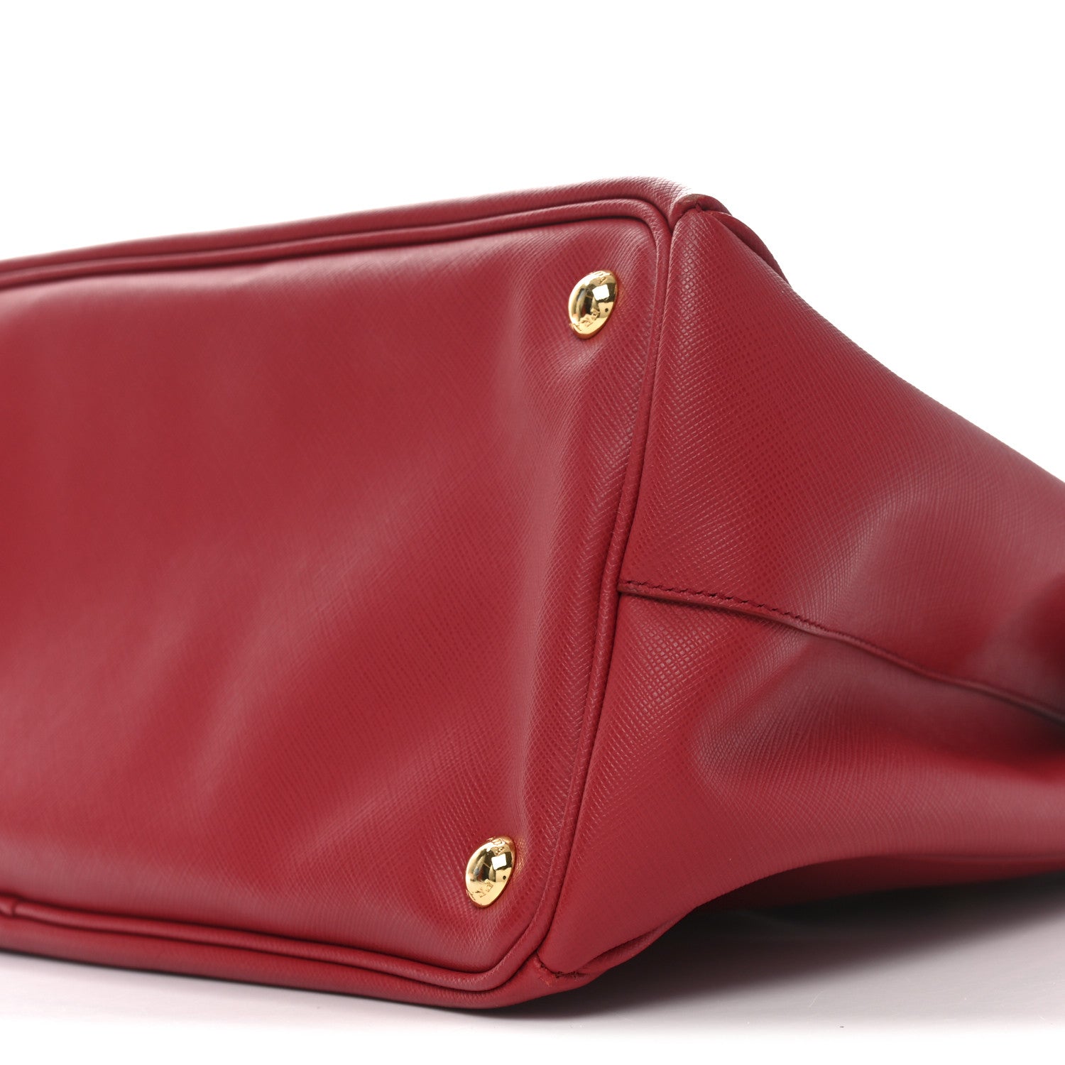 Prada Saffiano Lux Large Galleria Double Zip Tote Fuoco 9 of 9