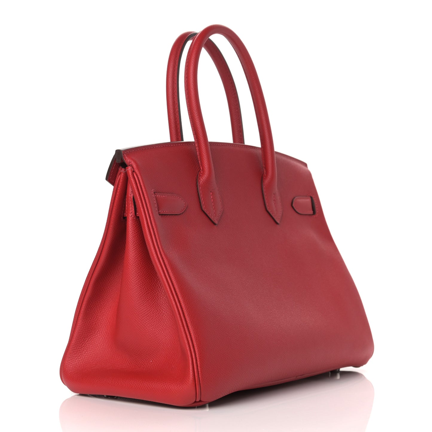Epsom Birkin 30 Rouge Casaque