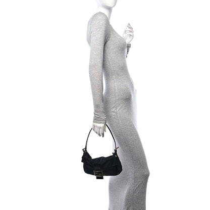 Fendi Neoprene Baguette Black 2 of 11