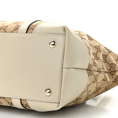 Gucci Monogram Small Lovely Heart Tote White 9 of 11