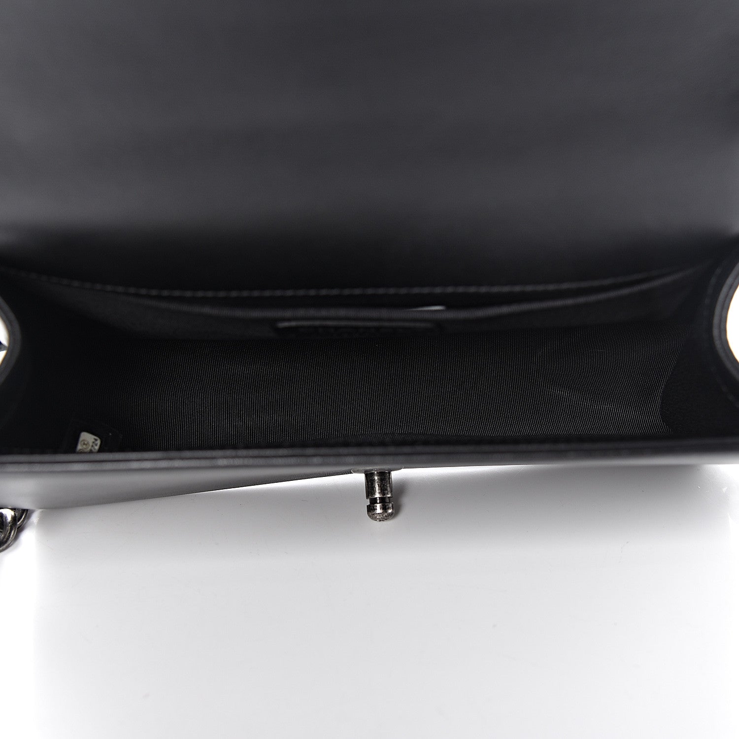 Chanel Lambskin Quilted Medium Boy Flap Black 5 of 11