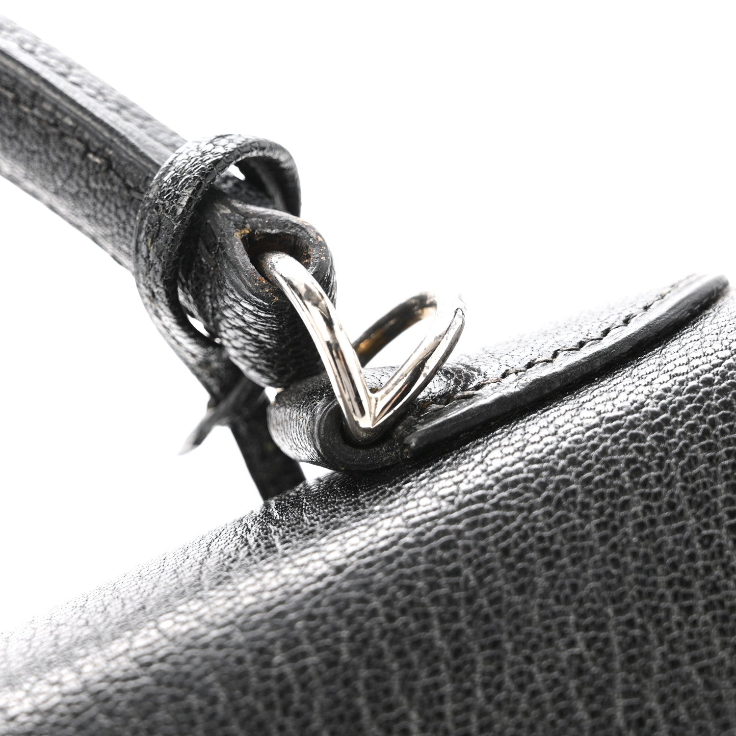 Hermes Chevre De Coromandel Kelly Retourne 35 Black 19 of 19