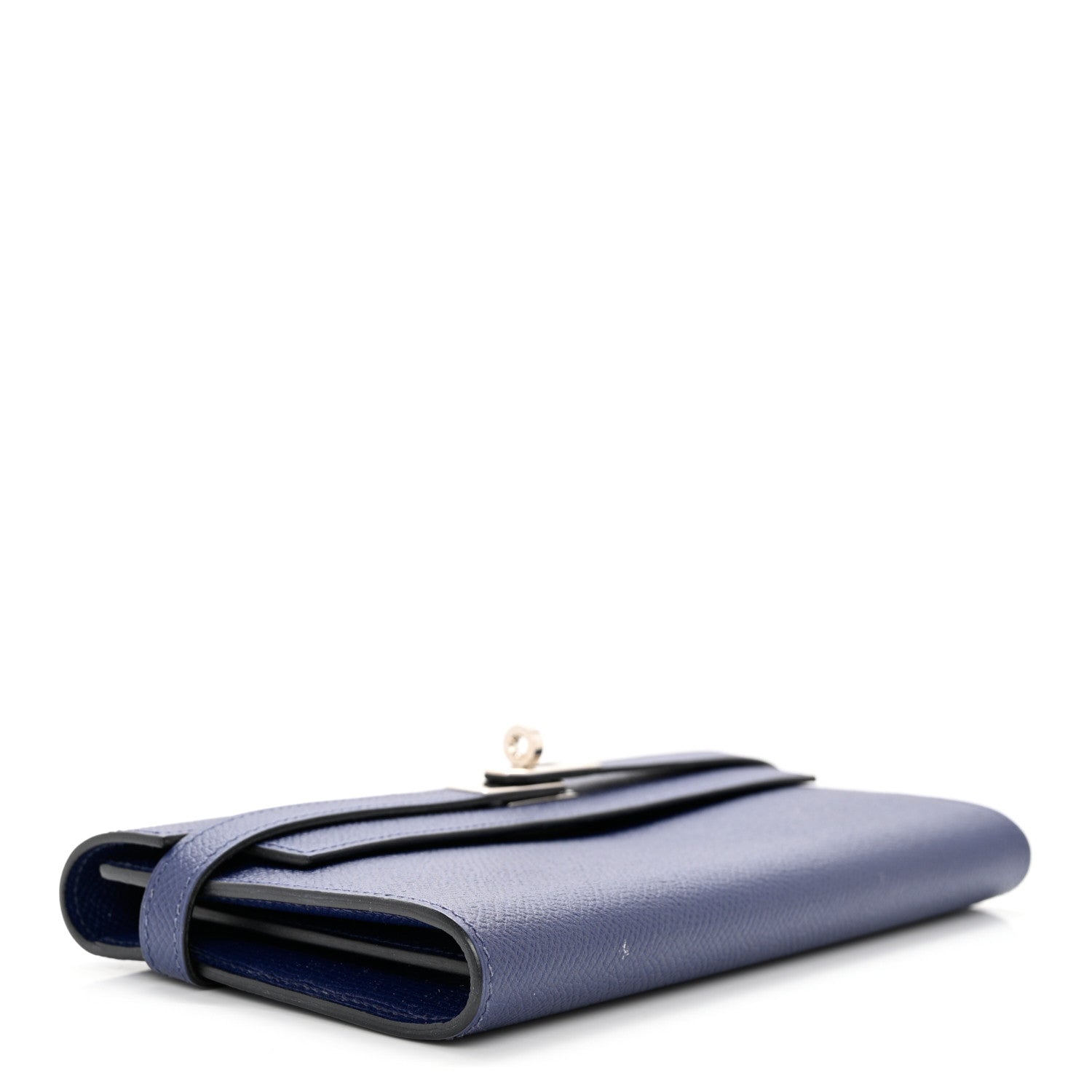 Hermes Epsom Kelly Longue Wallet Bleu Saphir 6 of 18