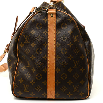 Louis Vuitton Monogram Keepall Bandouliere 55 30 of 38