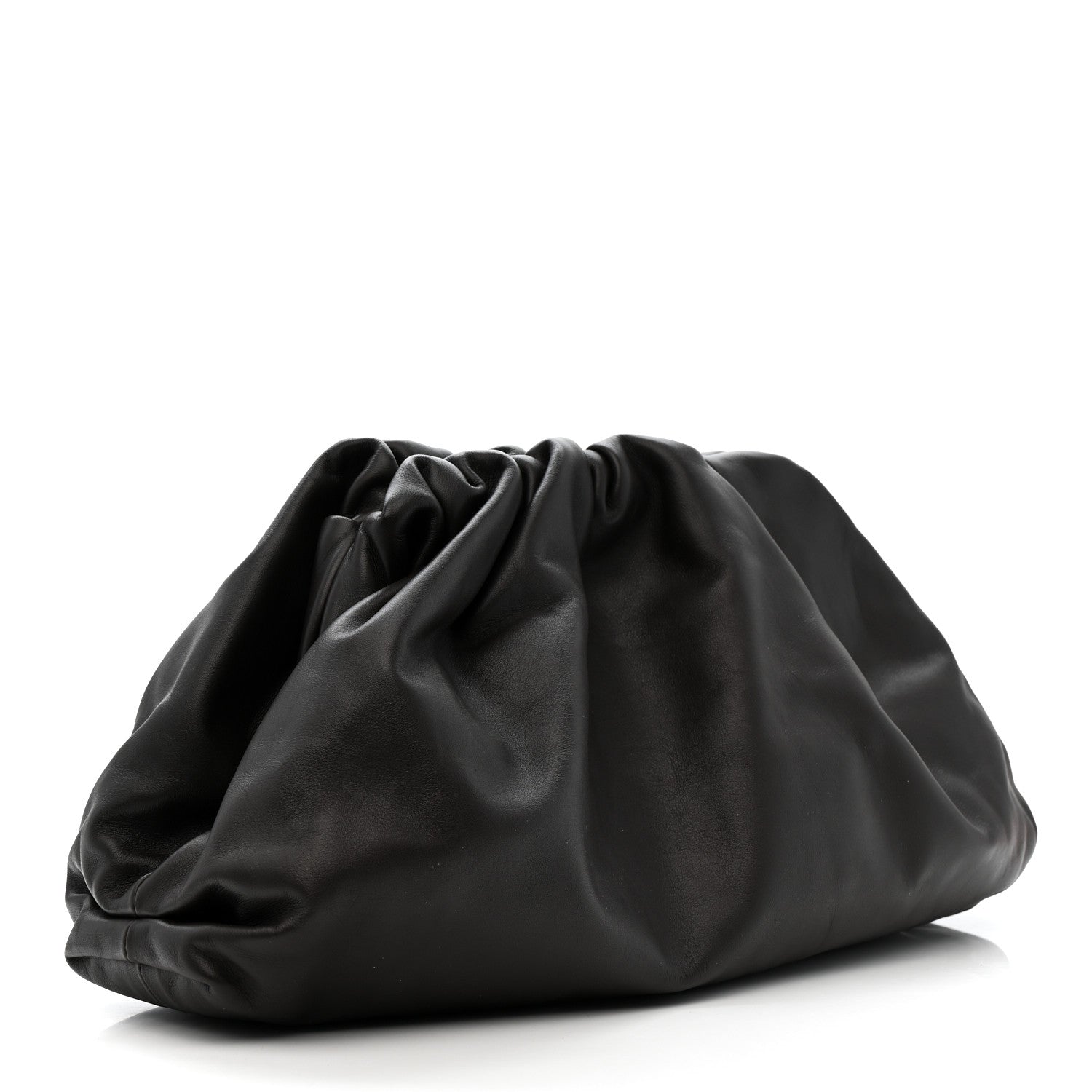Bottega Veneta Smooth Butter Calf The Pouch Oversized Clutch Fondant 3 of 10