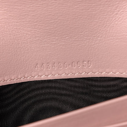 Gucci Calfskin Matelasse GG Marmont Continental Wallet Perfect Pink 7 of 7