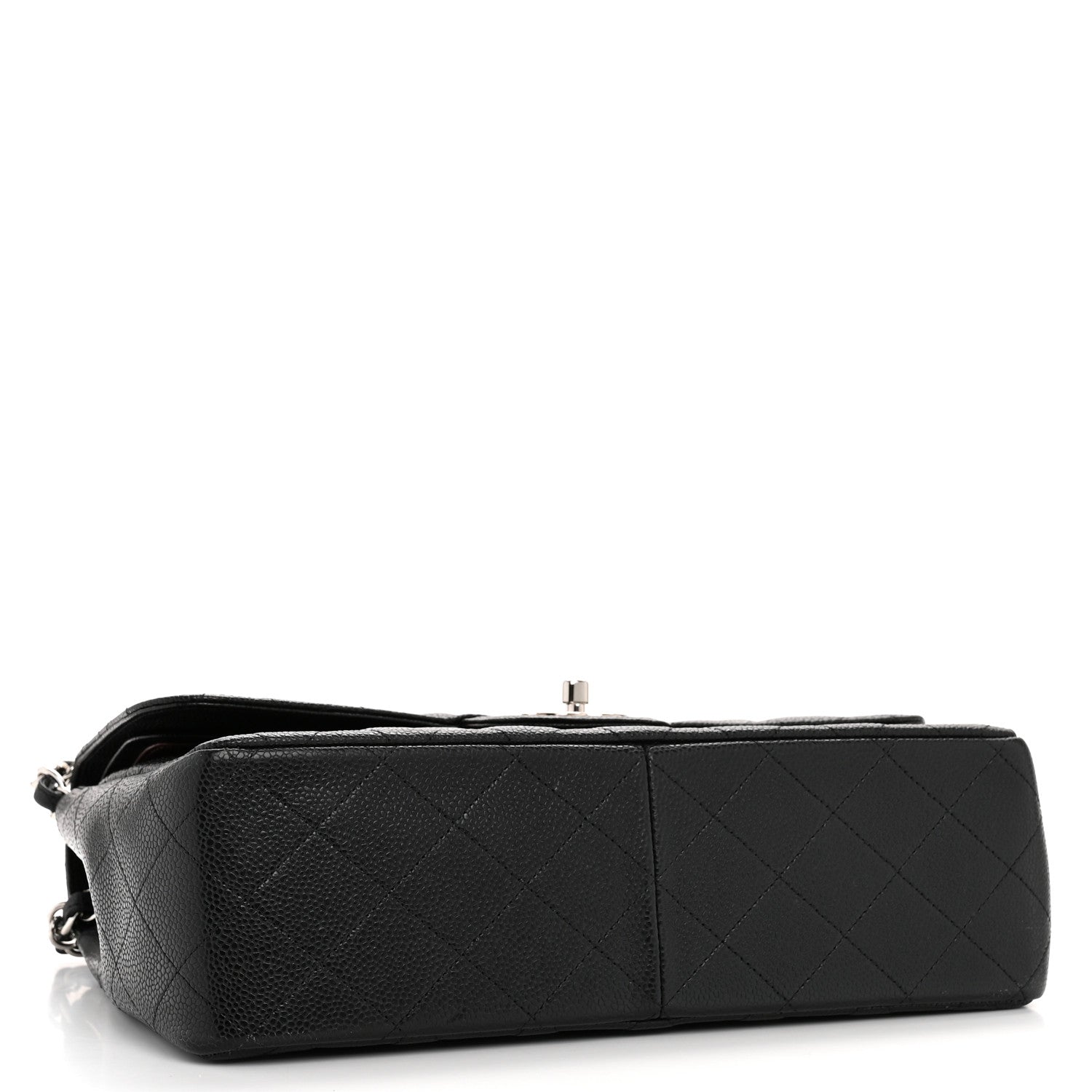 Chanel Caviar Quilted Jumbo Double Flap Black 4 of 14