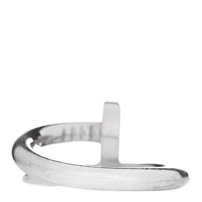 Cartier 18K White Gold Juste Un Clou Ring 49 5 3 of 4