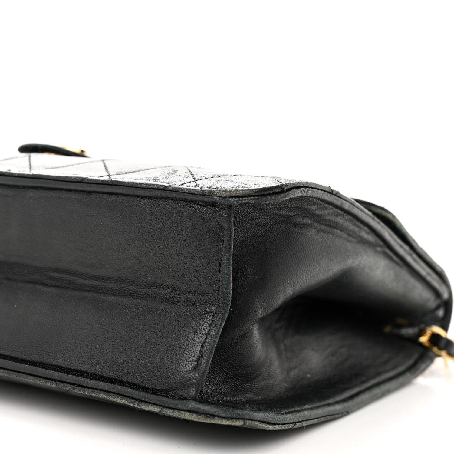Chanel Lambskin Quilted Jumbo Single Flap Black 10 of 18
