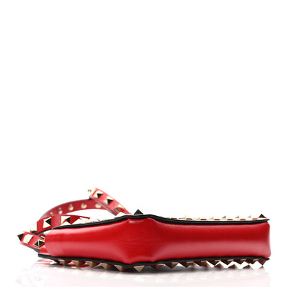 Valentino Garavani Vitello Rockstud Smartphone Crossbody Red 4 of 9