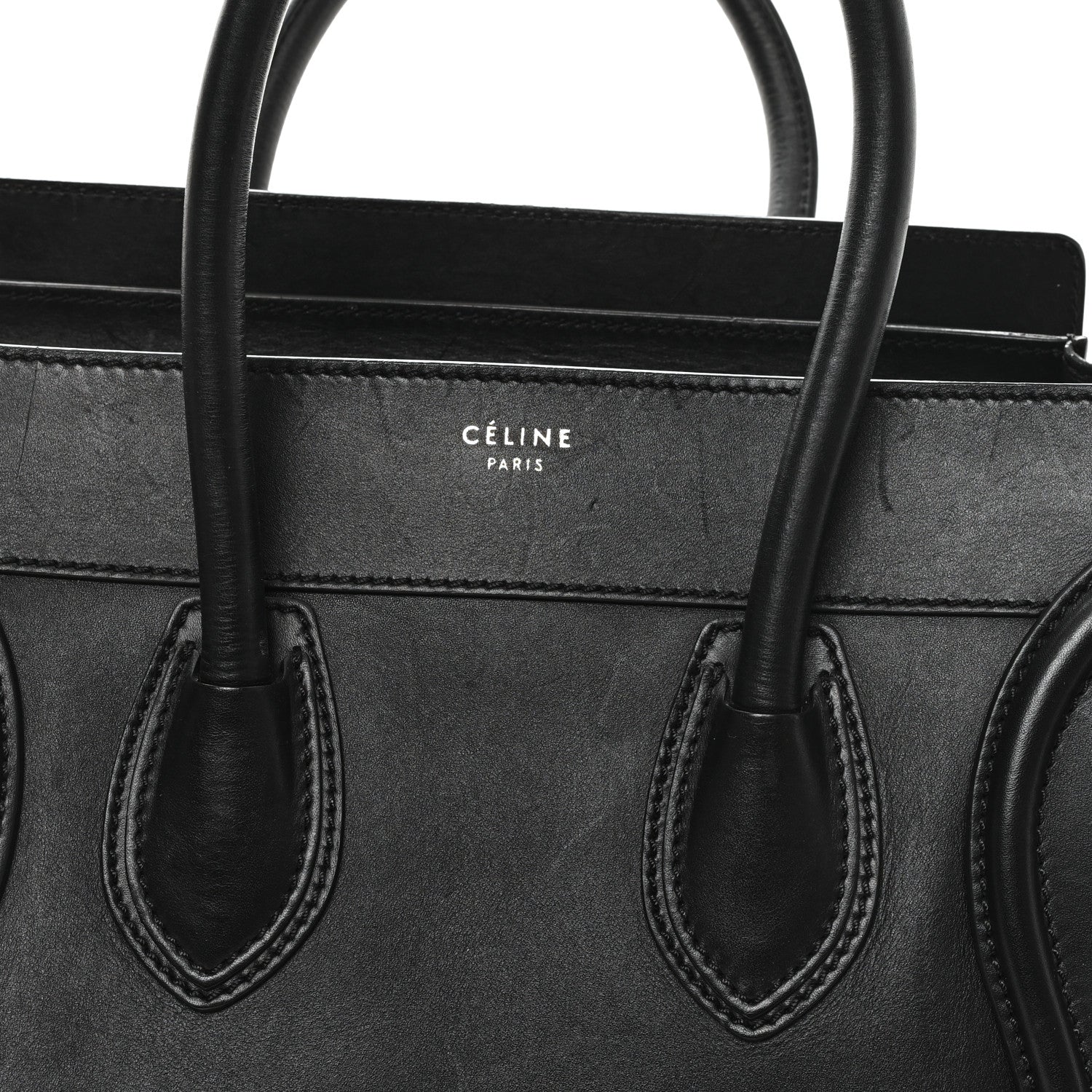 た*の様 CELINE Luggage ブラック Celine Smooth Calfskin Mini Luggage Black 1847839 – FASHIONPHILE