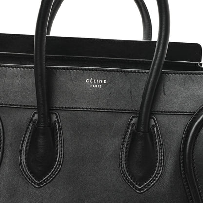 Celine Smooth Calfskin Mini Luggage Black 6 of 11
