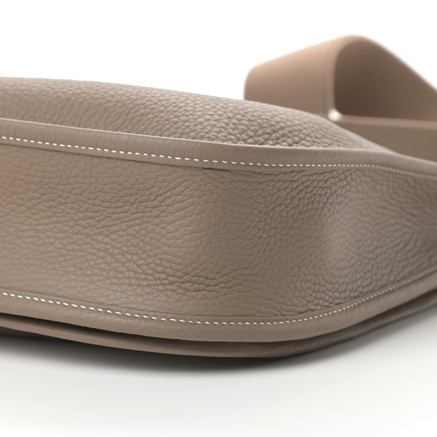 Hermes Taurillon Clemence Evelyne III PM Etoupe 10 of 11