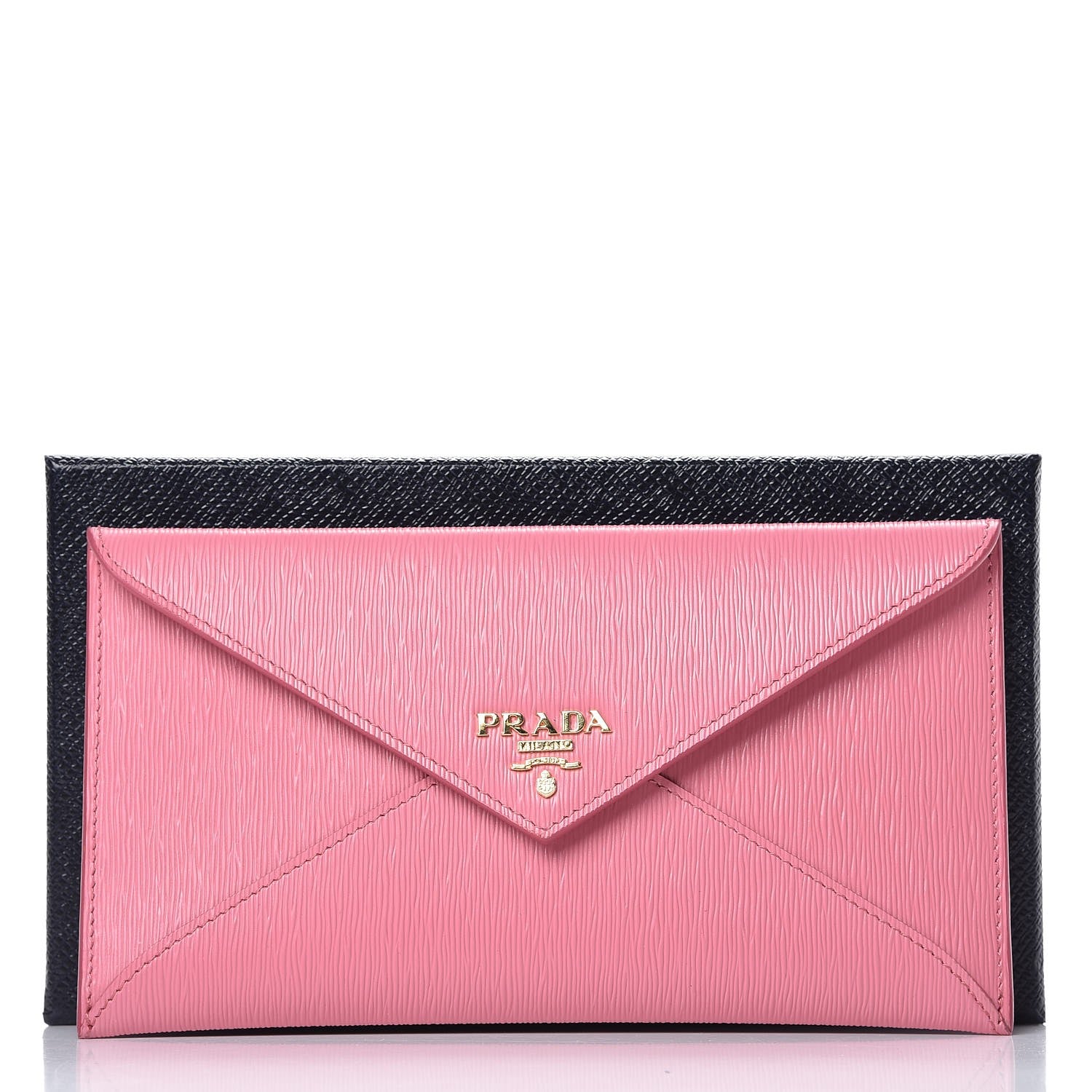 Prada Vitello Move Envelope Wallet Geranio 8 of 8