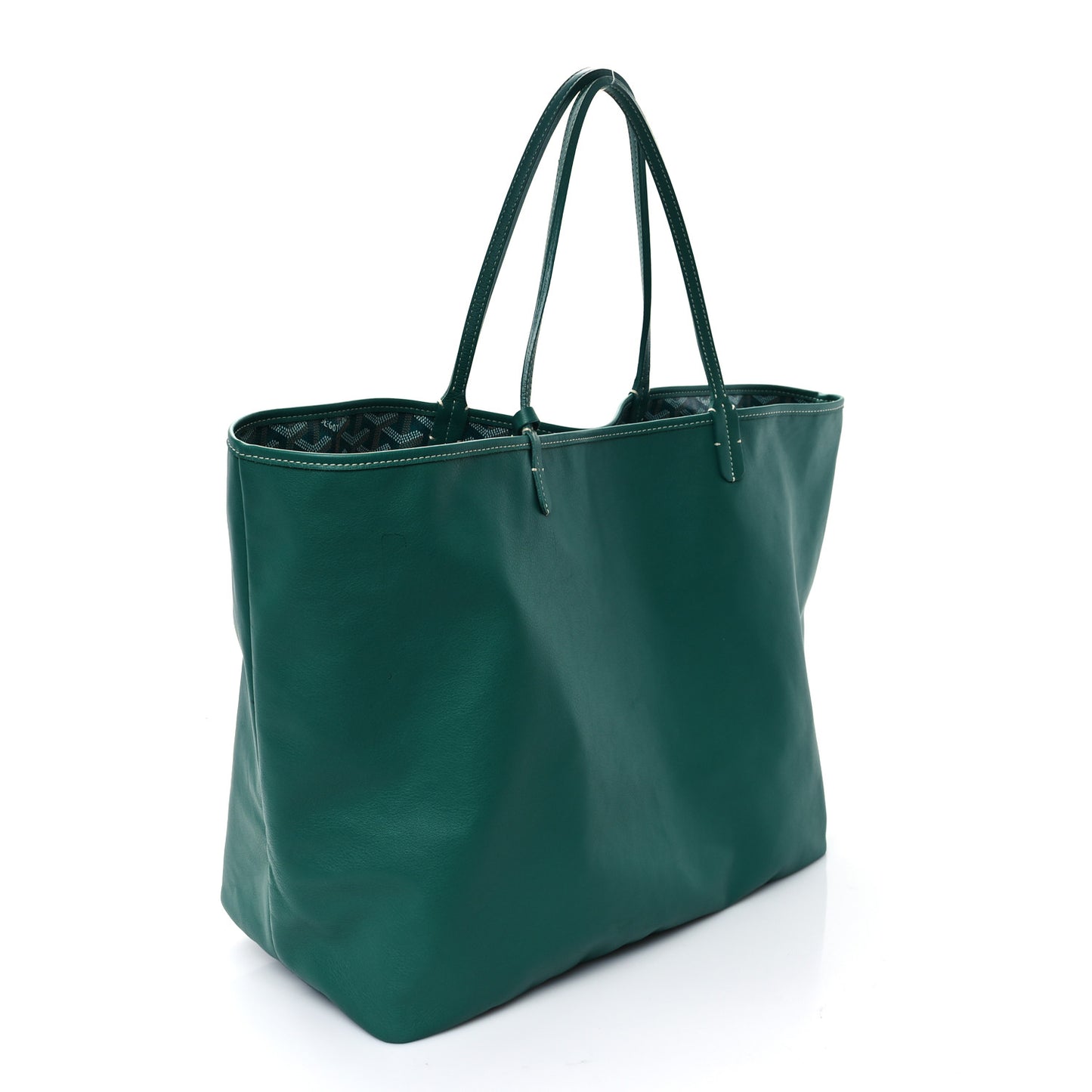 Goyardine Reversible Anjou GM Green