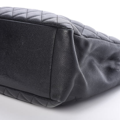 Chanel Caviar Quilted Grand Shopping Tote GST Black 9 of 9