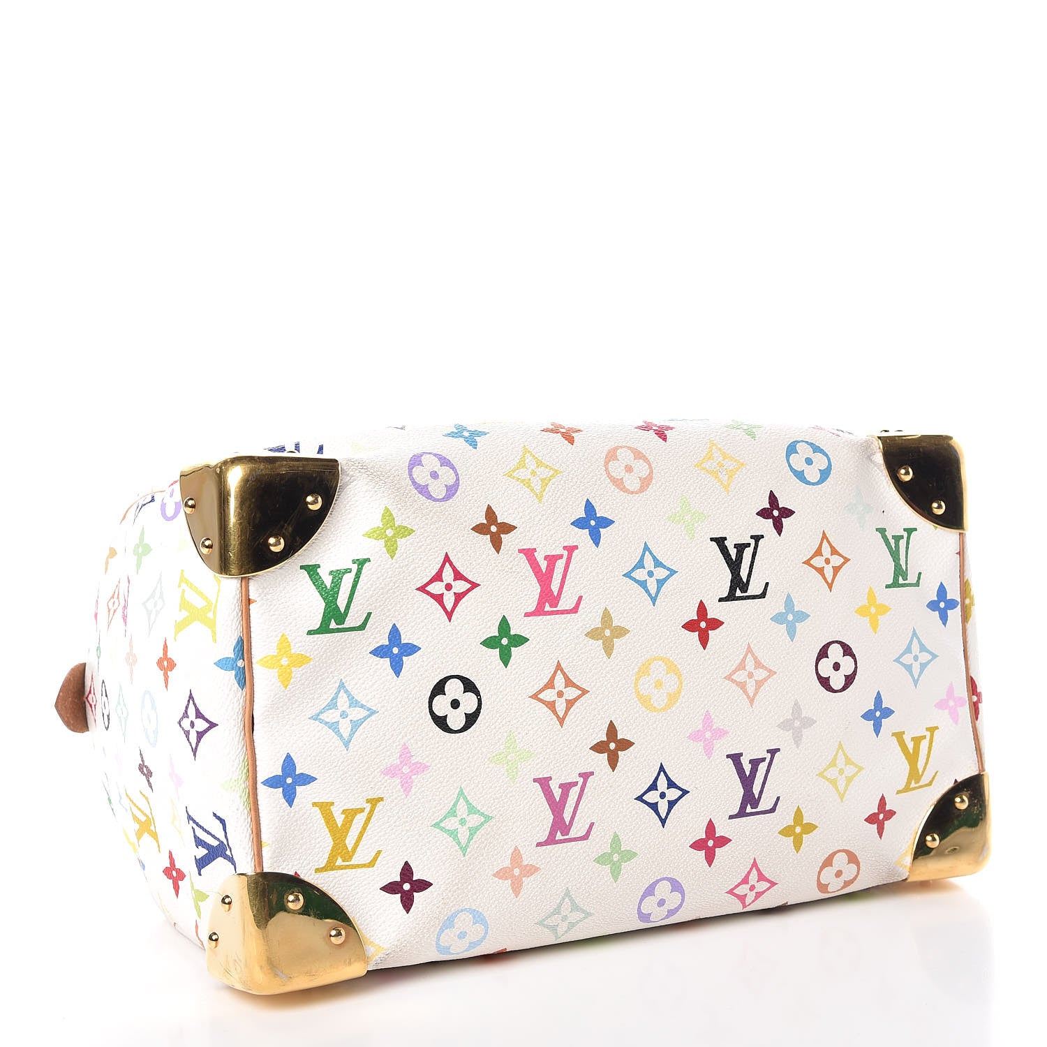 Louis Vuitton Monogram Multicolor Speedy 30 White 4 of 30