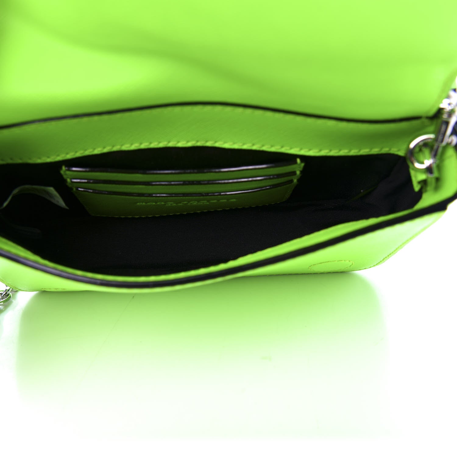 Marc Jacobs Saffiano Hip Shot Belt Bag Bright Green 4 of 9