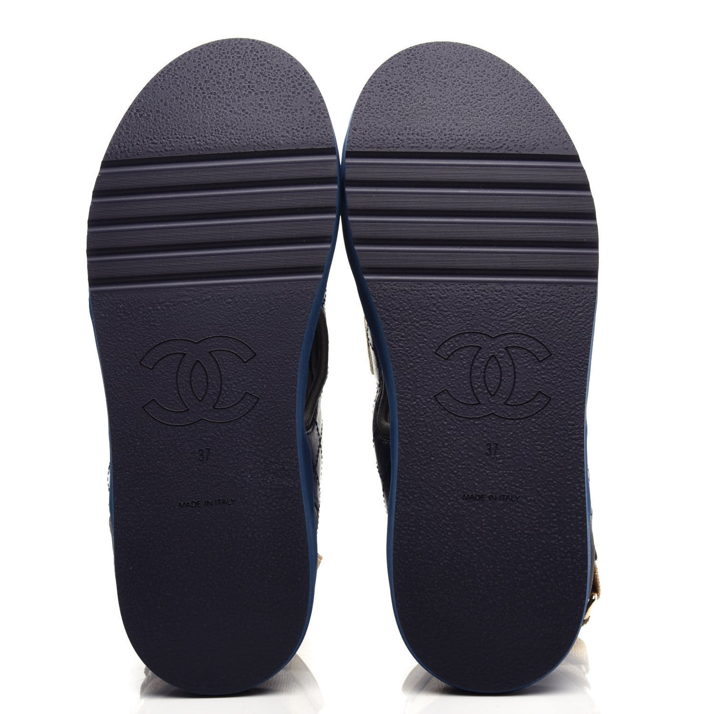 Goatskin Fabric TPU Gladiator Sandals 37 Navy Dark Grey Yellow