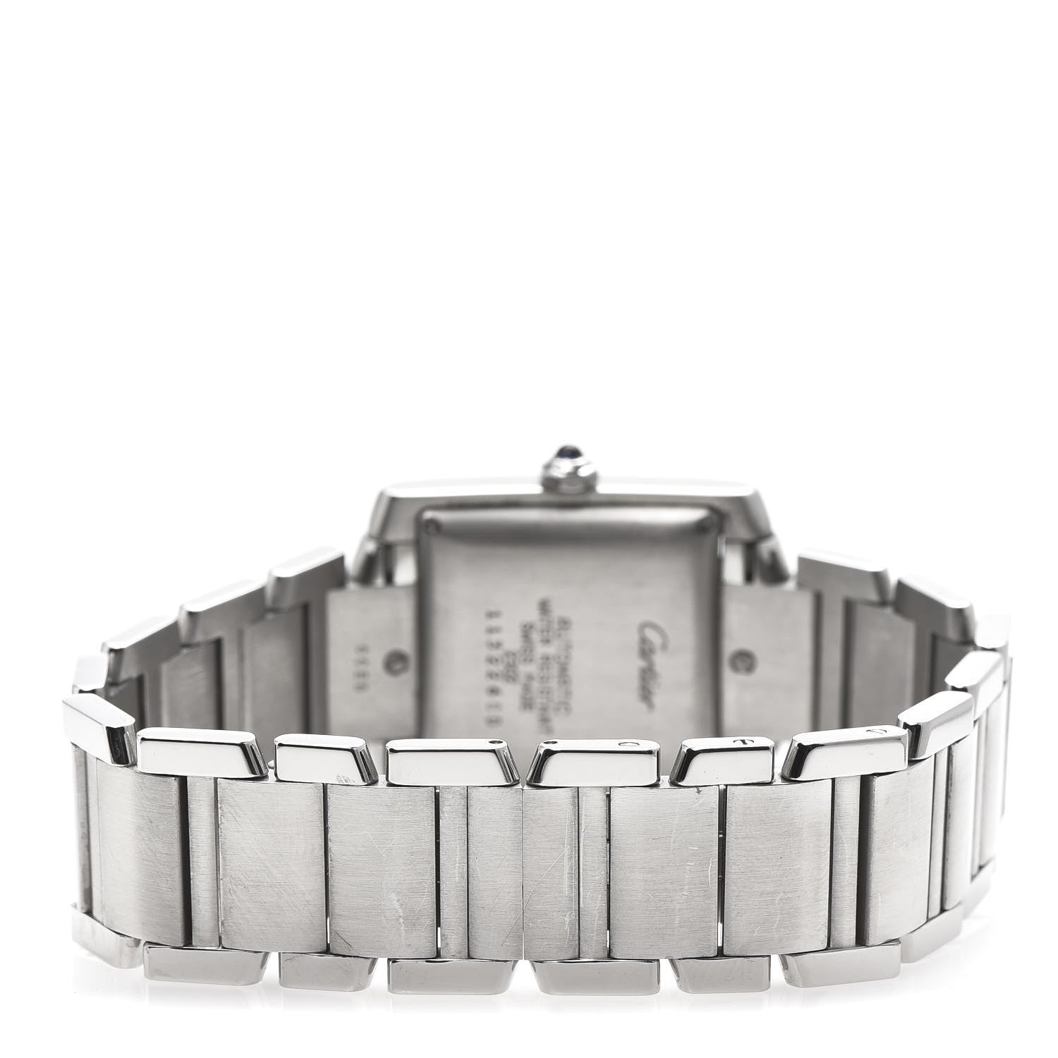 Cartier Stainless Steel 28mm Tank Francaise Automatic Watch 4 of 6