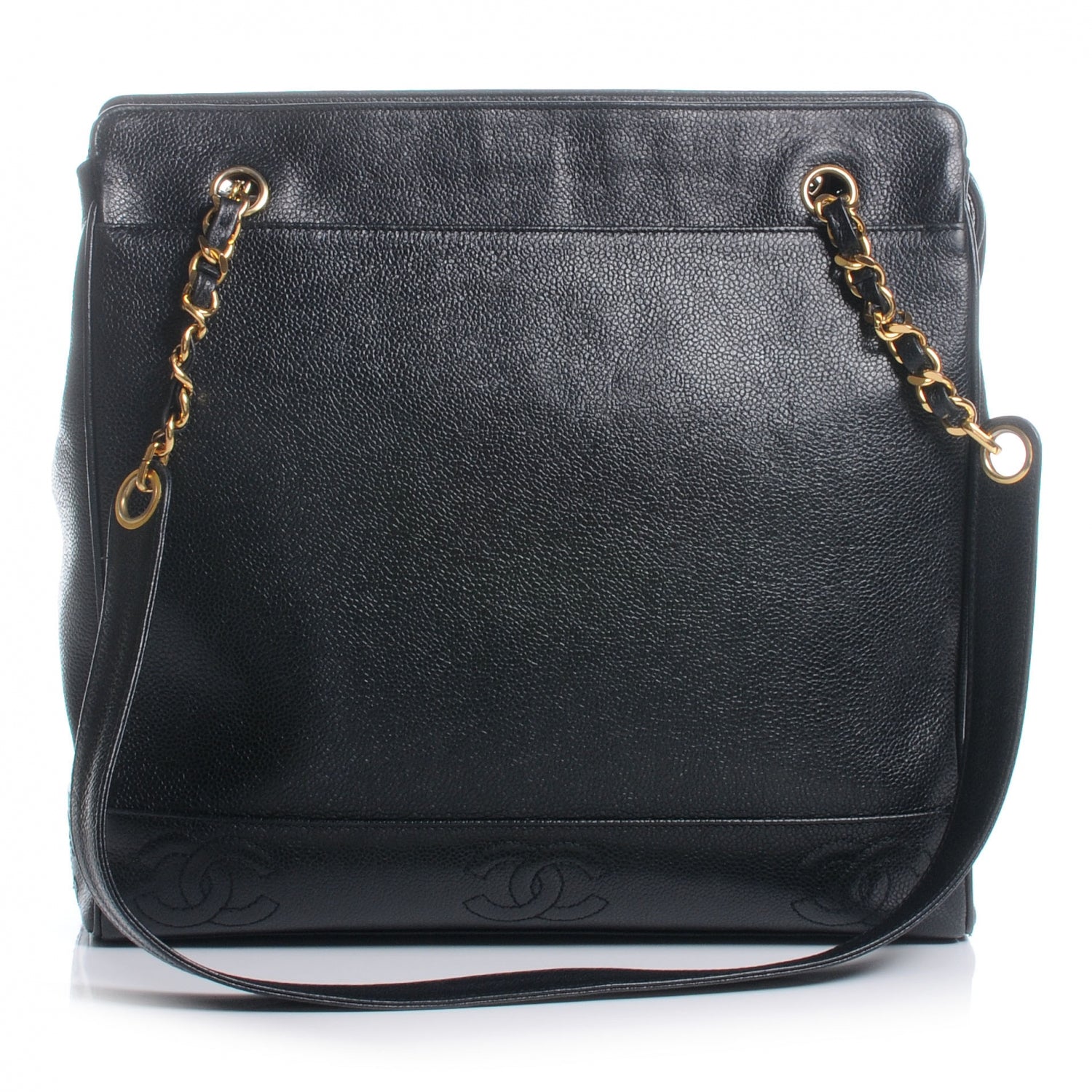 Chanel Caviar Shoulder Bag Black GHW 1 of 6