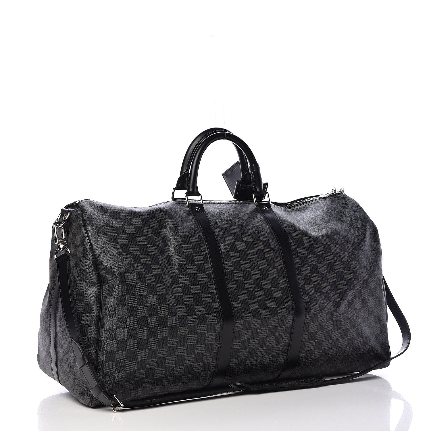 Louis Vuitton Damier Graphite Keepall Bandouliere 55 3 of 12