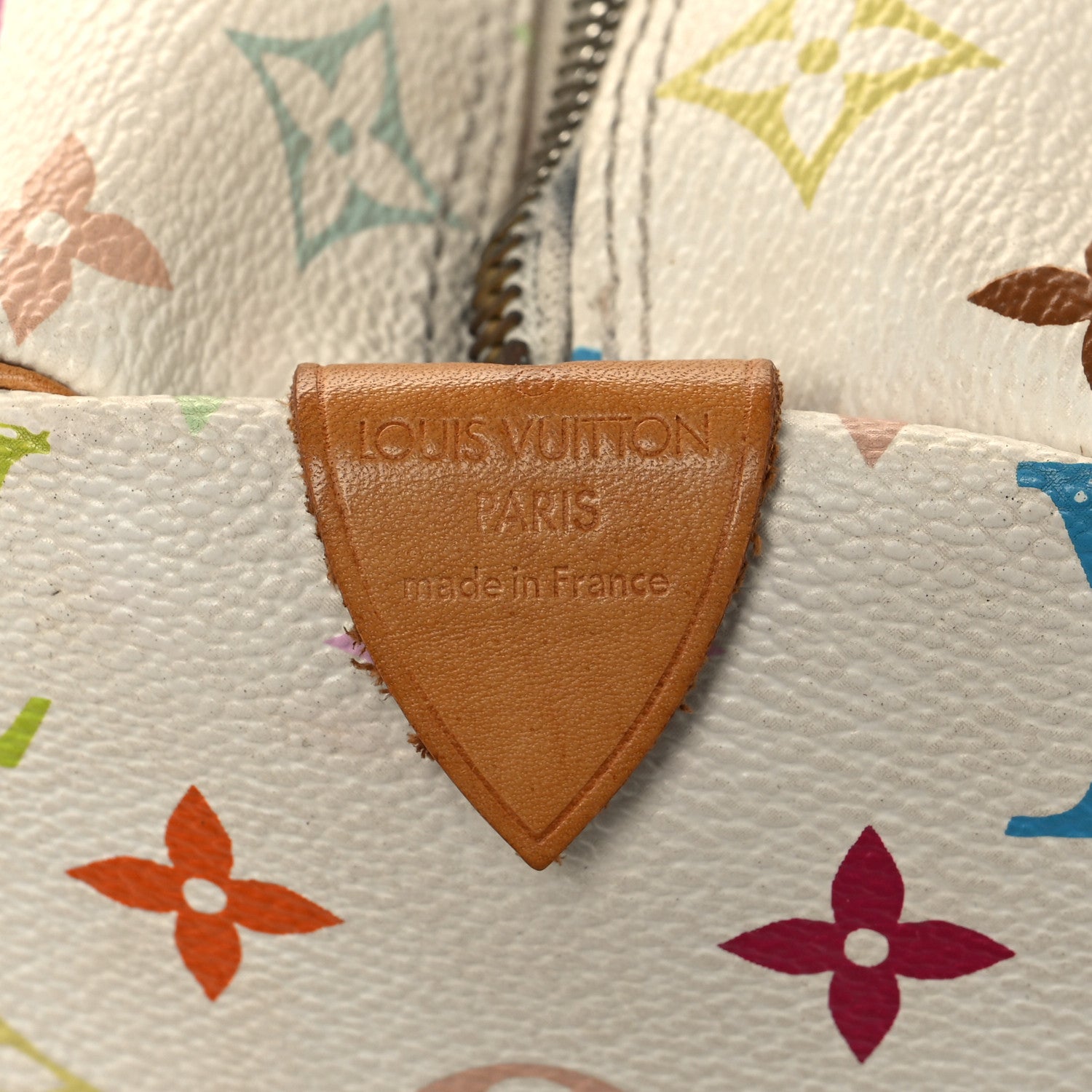 Louis Vuitton Monogram Multicolor Speedy 30 White 6 of 14