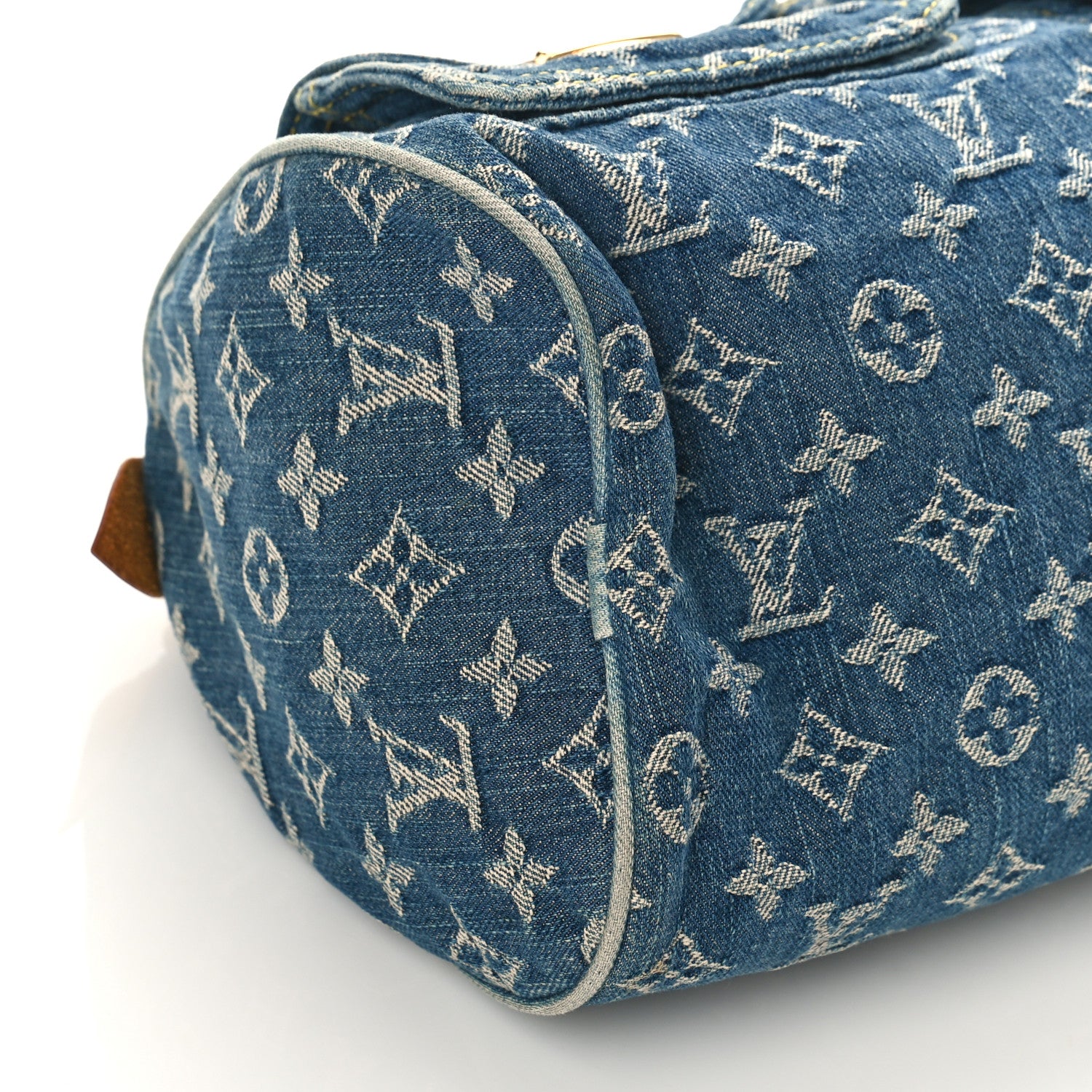 Louis Vuitton Monogram Denim Neo Speedy Blue 7 of 9