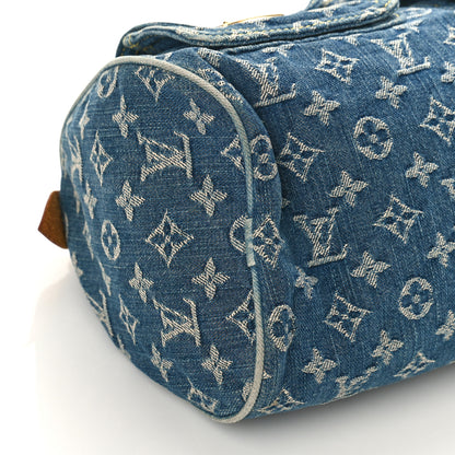 Louis Vuitton Monogram Denim Neo Speedy Blue 7 of 9