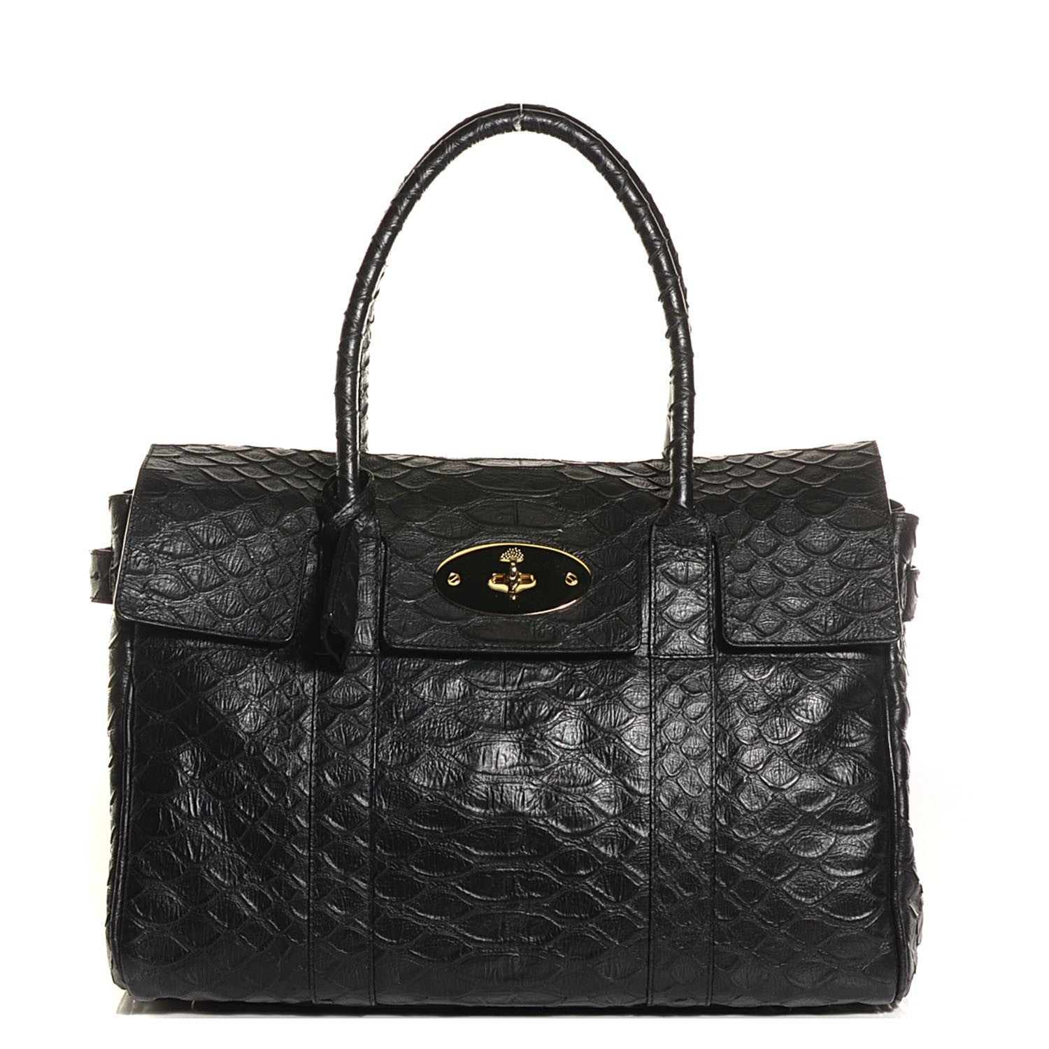 Mulberry Silky Snake Bayswater Black 1 of 10