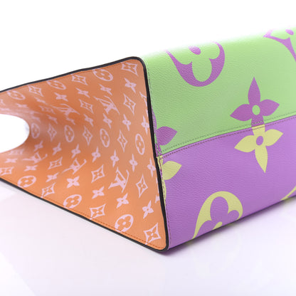 Louis Vuitton Monogram Giant Onthego GM Pink Lilac 5 of 9