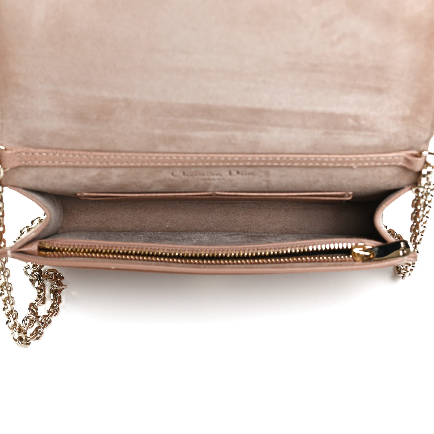 Christian Dior Calfskin 30 Montaigne 2 in 1 Pouch Beige 5 of 11