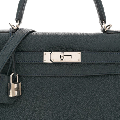 Hermes Togo Kelly Retourne 28 Vert Rousseau 9 of 12