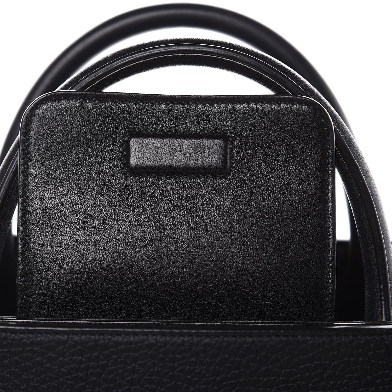Christian Dior Grained Calfskin Large Diorever Flap Black 11 of 13