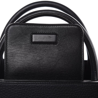 Christian Dior Grained Calfskin Large Diorever Flap Black 11 of 13