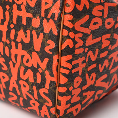 Louis Vuitton Monogram Graffiti Speedy 30 Orange 14 of 14