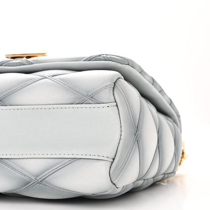 Louis Vuitton Lambskin Malletage GO-14 MM Ecume 9 of 9