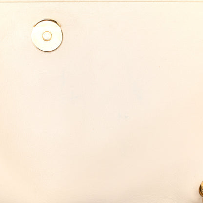 Saint Laurent Lambskin Matelasse Monogram Medium Niki Chain Satchel Nude Powder 14 of 16