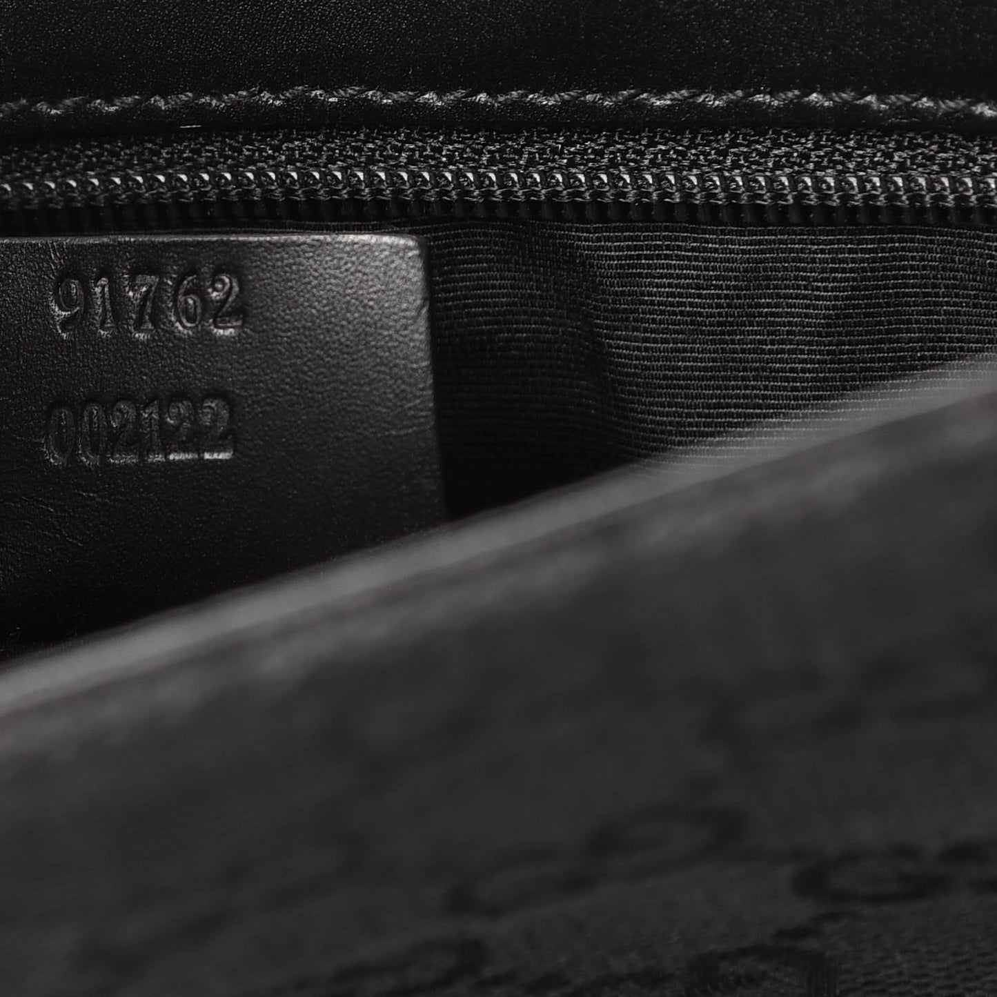 Monogram Messenger Bag Black