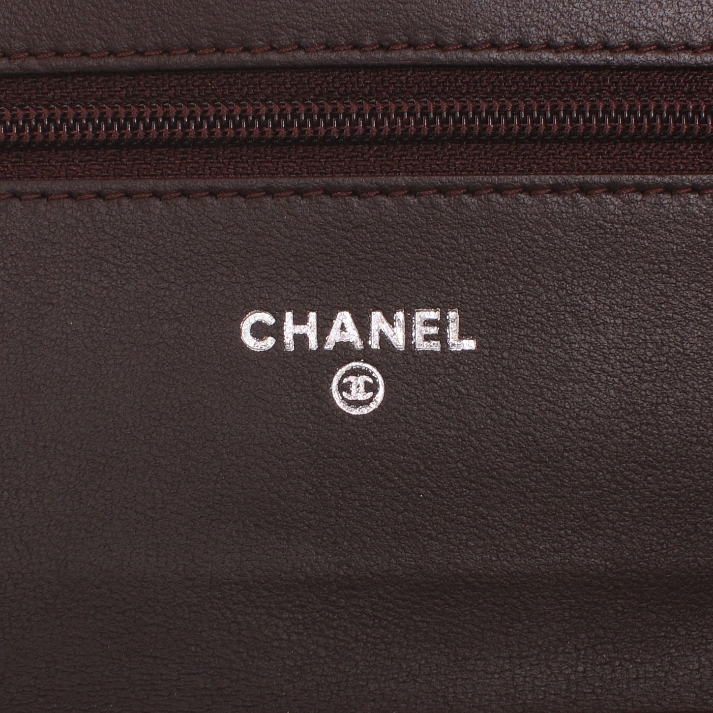 Chanel Lambskin Quilted Boy Wallet On Chain WOC Burgundy 5 of 8