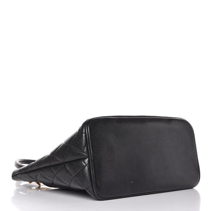 Chanel Caviar Quilted Medallion Tote Black 4 of 8
