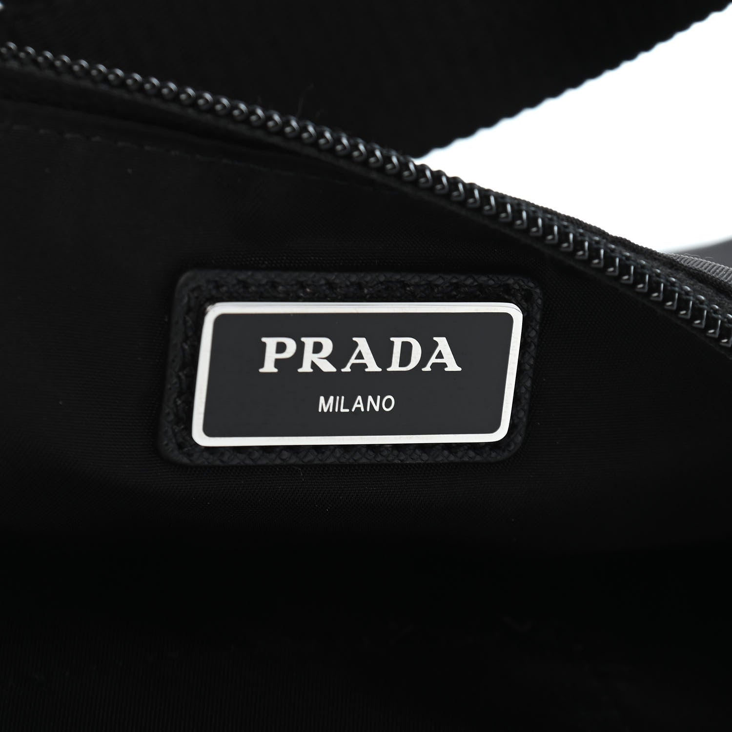 Prada X UNIVERSAL STUDIOS Tessuto Nylon Montagna Frankenstein Print Multi Zip Belt Bag Black Menta 6 of 9