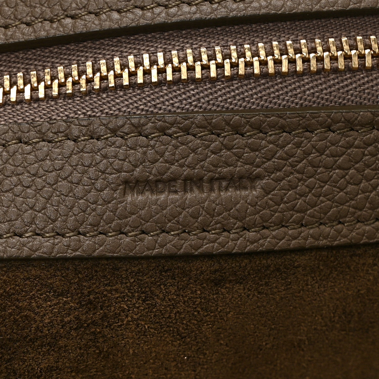 Celine Soft Grained Calfskin Medium Belt Cabas Phantom Taupe 7 of 11