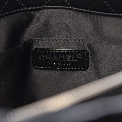 Chanel Calfskin Quilted Large Chic and Soft Shopping Tote Black 6 of 10