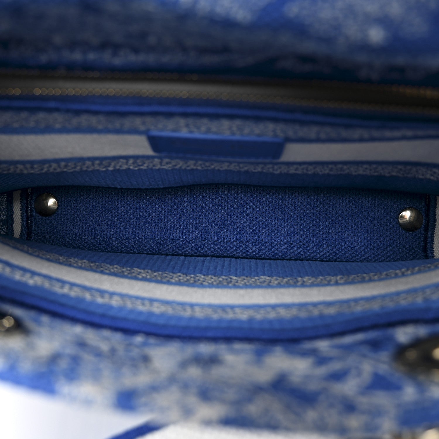 Christian Dior Canvas Toile De Jouy Reverse Embroidered Medium